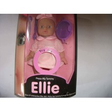  Ellie Doll 7inch press her tummy to hear her talk,
