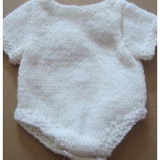 HANDKNITTED, DOLLS BABYGROW 16-18INCH   