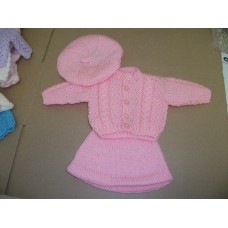 Dark Pink Dolls Clothes Outfit