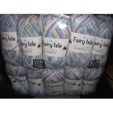 Fairy Isle Double Knit Mixed Coloured 10 x 50Grams